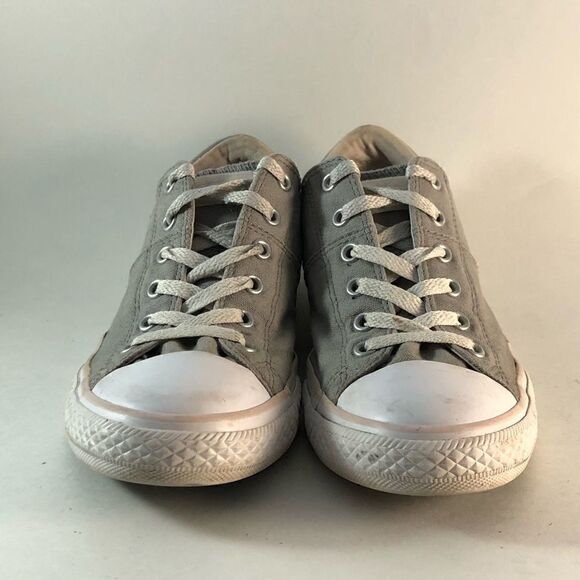 Converse all star lo womens shoes lace up sneakers gray white pink size 7 - Picture 2 of 8